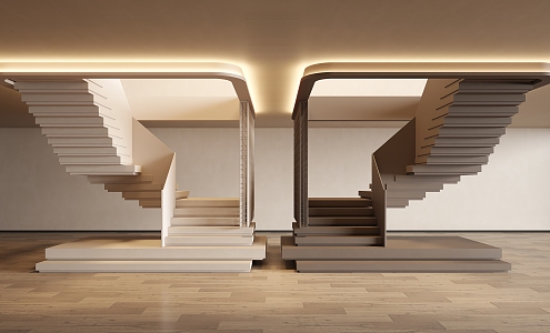 Modern Stairs 3d model