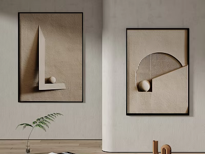 Wall decorations Wall decorations 3d model