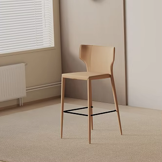 Modern Bar Chair 3d model