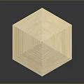 Wooden Hexagonal Gazebo With Lattice Windows And Sloped Roof Simple Outdoor Structure