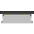 Modern Kitchen Appliance With Black Panel Silver Body And Control Buttons 3d model