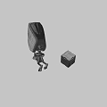 Sci-fi robot 3d model