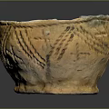 Handmade Pottery Bowl With Earthy Yellow Tone And Handcrafted Textures For Daily Living Supplies