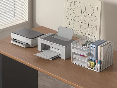 printer copier paper shredder 3d model