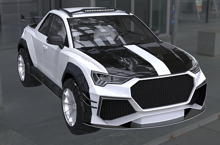 Audi RSQ3 car 3d model