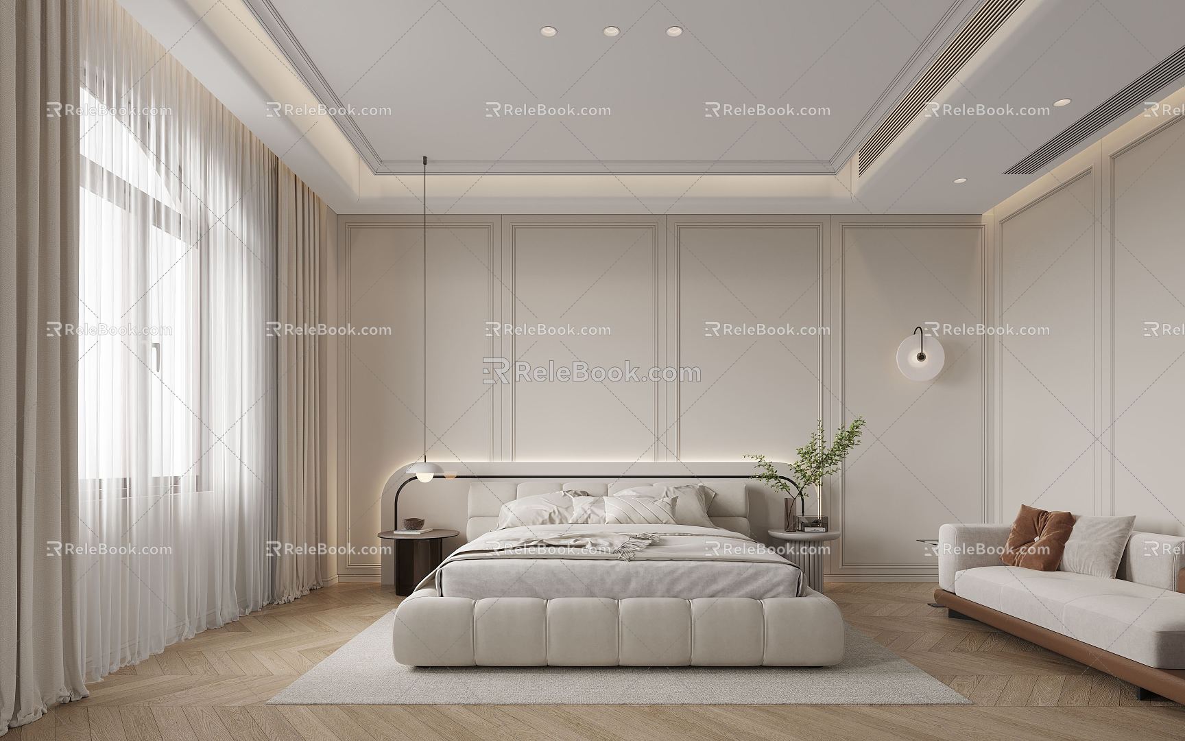 Modern Bedroom model