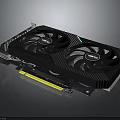 High Performance Graphics Card Featuring Dual Turbo Fans Carbon Fiber Design And PCIe 4.0 Interface