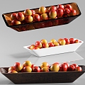 Modern Fruit Plate Fruit Plate 3d model