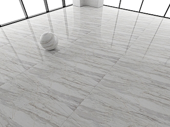 Jazz White Marble Floor Tile Large Plate Tile Bright Tile Glazed Tile Foshan Floor Tile 70 x 150 Floor Tile 3d model