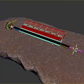 High Quality Automotive Suspension Component With Red Panel And Black Structure