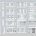 Different Fence Railings Designs With Various Ornamental Styles And Detailed Architectural Patterns