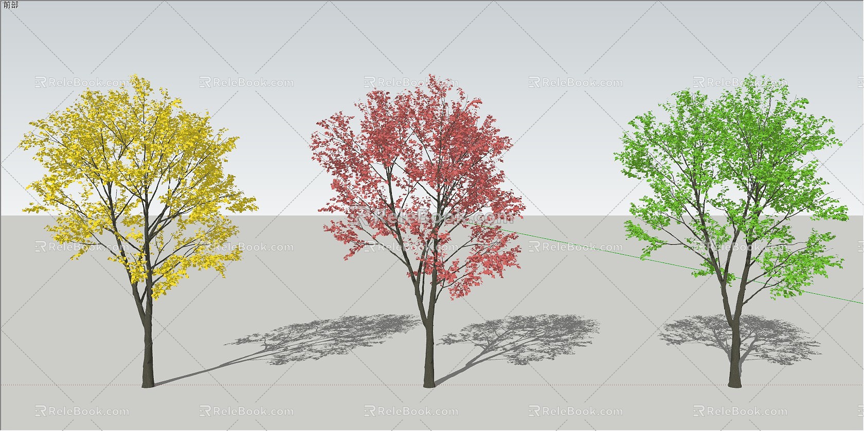 Modern Tree Landscape Tree Landscape Tree Country City Courtyard 3d model