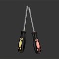 Screwdriver Flat screwdriver Phillips screwdriver screwdriver screwdriver 3d model