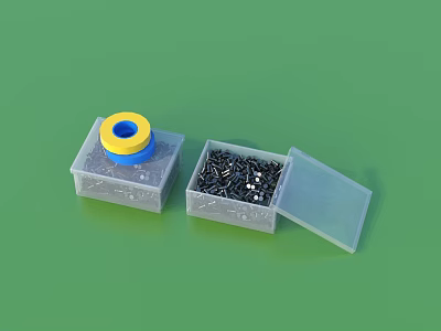 Hardware Tools Hardware Parts 3D Model 3d model