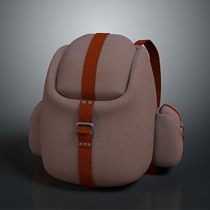 Camping backpack travel bag travel backpack camping bag mountaineering bag hiking backpack travel bag 3d model