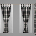 Curtains 3d model