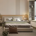 Modern Kids Bedroom With Bed Desk And Storage