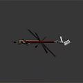 Various Weapons Collection Including Axe Knife Gun Crowbar Baseball Bat And Tools 3d model