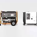 Portable generator Small generator 3d model
