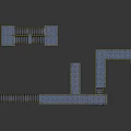 Industrial Metal Staircase Design With Yellow Railings Platforms And Connected Walkways