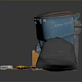 Household Waste Management Supplies Including Trash Bins Recycling Containers And Garbage Bags