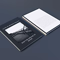 Landscape Photography Book With Black Cover And Open Pages Showing Text