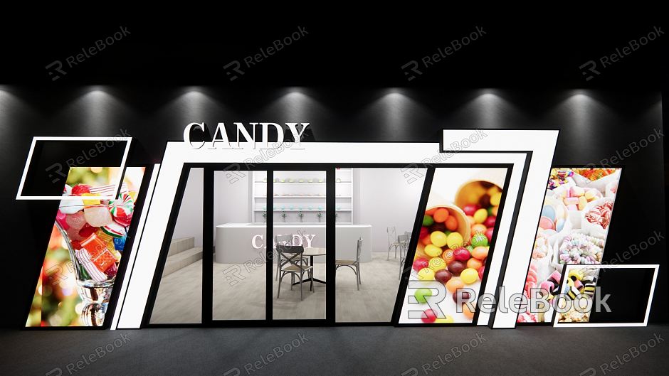 Modern Candy Store model