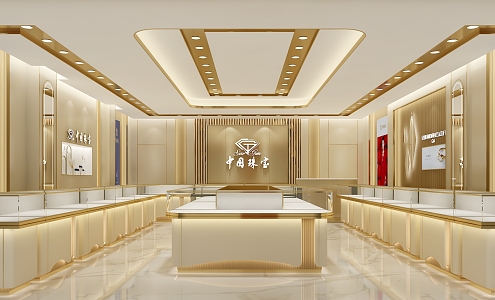 Jewelry Store 3d model