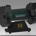 Metabo GO 715 Industrial Bench Grinder With Powerful Motor And Stable Base