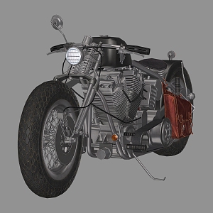 Motorcycle Realistic Car Transportation Motorcycle Harley Motorcycle Machinery Machine Fashion 3d model