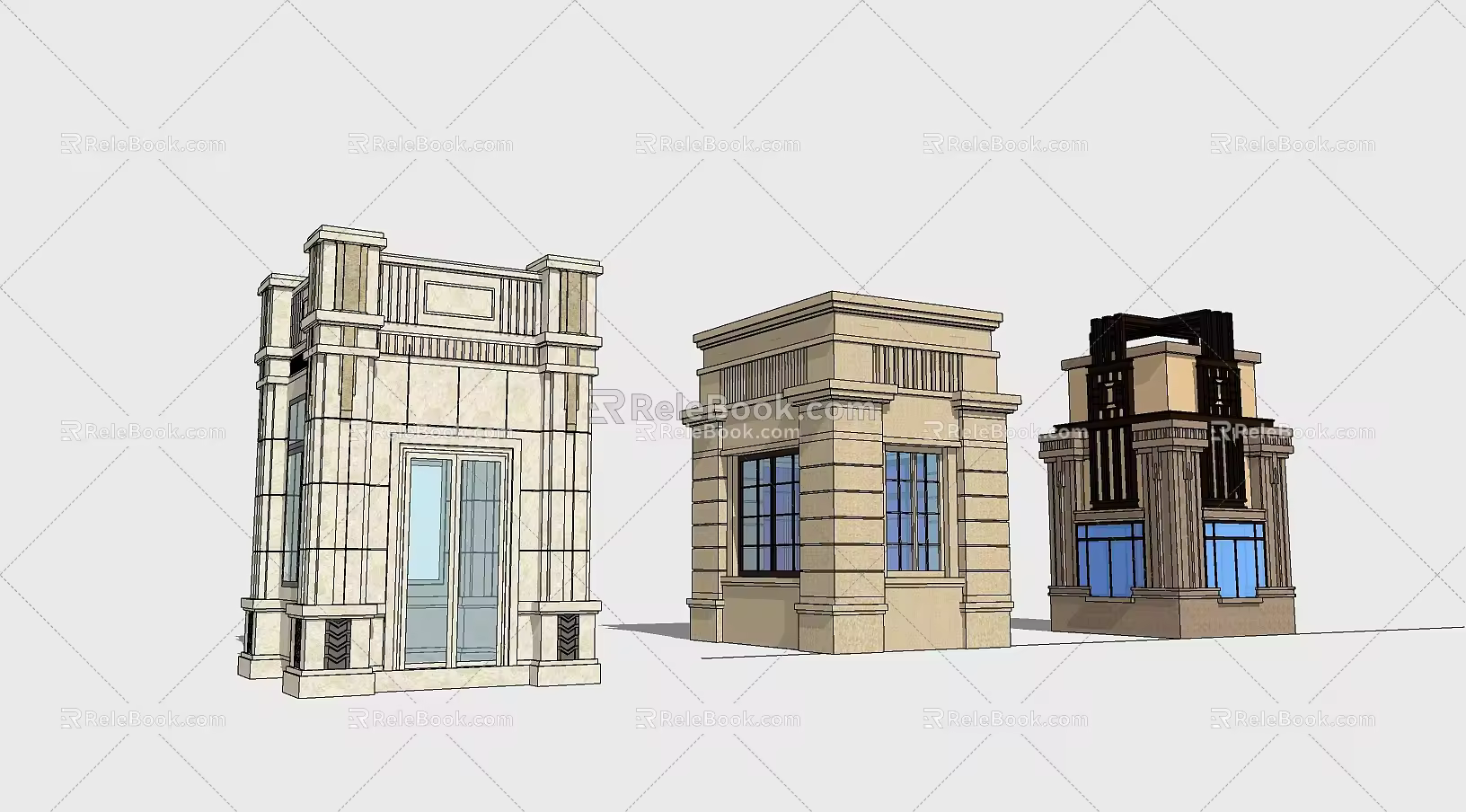 Security Pavilion Security Pavilion 3d model