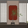Screen Partition Entrance Screen 3d model