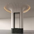 Modern Columns Special-shaped Columns Creative Columns Decorative Columns Styling Columns Hotel Lobby Columns 3d model