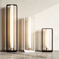 Modern floor lamp 3d model