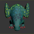 Frog Poison Frog Game Frog Reptile Cold Blooded Animal Reptile 3d model