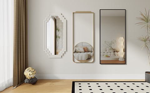 Modern Mirror 3d model