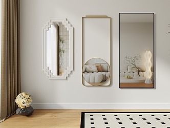 Modern Mirror 3d model