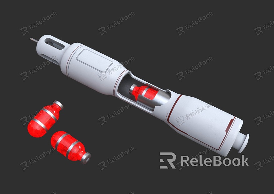 Syringe PBR Next Generation Drug Injection Medical Syringe model