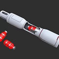 Syringe PBR Next Generation Drug Injection Medical Syringe 3d model