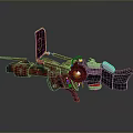Science Fiction Firearms Next Generation Firearms Science Fiction Game Gun Game Firearms Game Gun Concept Gun Laser Gun 3d model