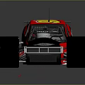 Red And Black Race Car Featuring Number 16 And ROSTA RC Branding