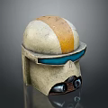 Sci-Fi Helmet Alien Helmet High Tech Helmet Game Helmet 3d model