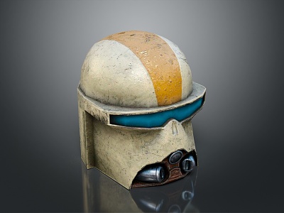 Sci-Fi Helmet Alien Helmet High Tech Helmet Game Helmet 3d model