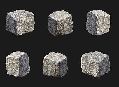 Stone Landscape Stone Granite Stone Small Stone 3d model