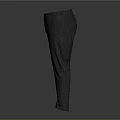 Gray Straight Fit Casual Pants Modern Design Comfortable Versatile Daily Style