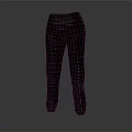 Stylish Black Leather Pants With Side Lace Up Details For Fashionable Outfit