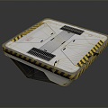 Sci-fi Elevator Sci-fi Elevator Sci-fi Item 3d model