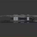 Tactical Knife With Sharp Stainless Steel Blade And Patterned Grip Handle