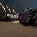 combat tank 3d model