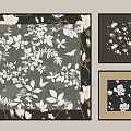 Middle Ancient Style Decorative Painting 3d model